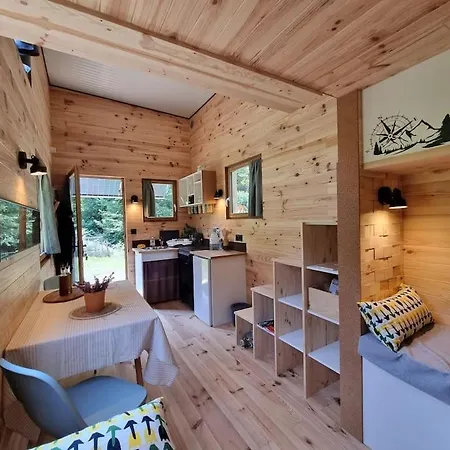 Horská chata Tiny House Et Son Ecrin A Couper Le Souffle Banca